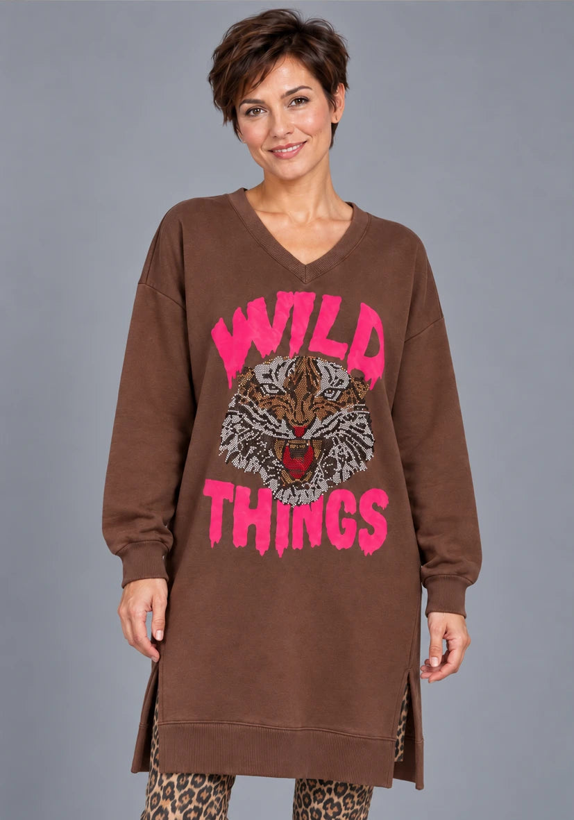 Long V-Neck Wild Things