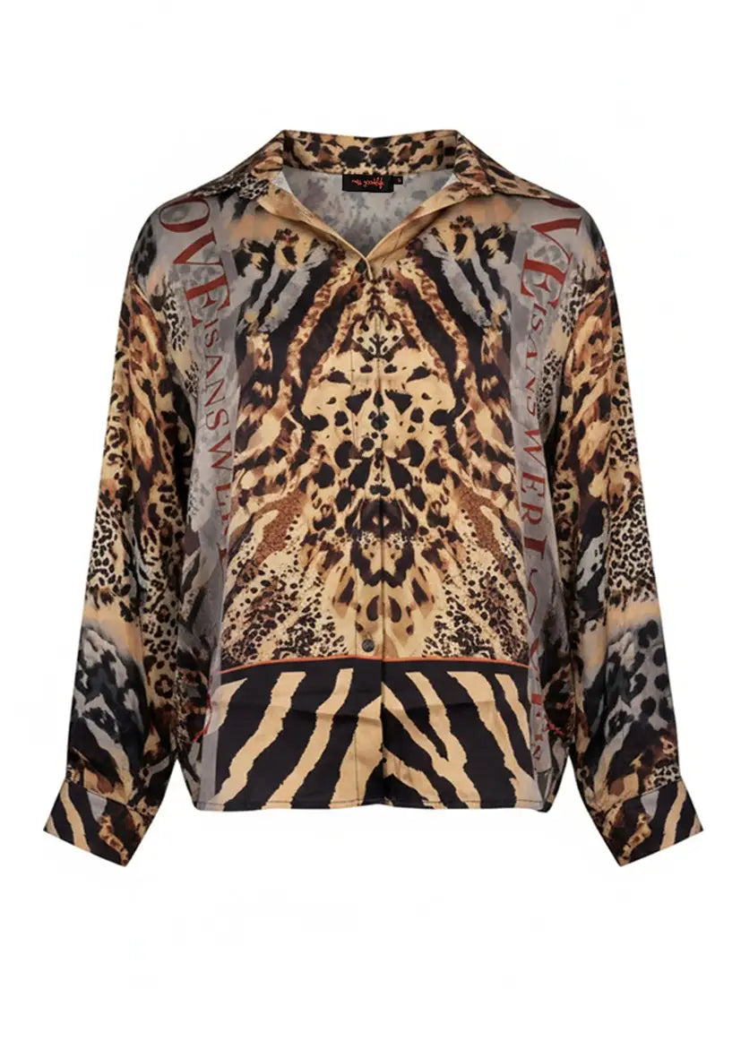 Blouse Blue Zebra