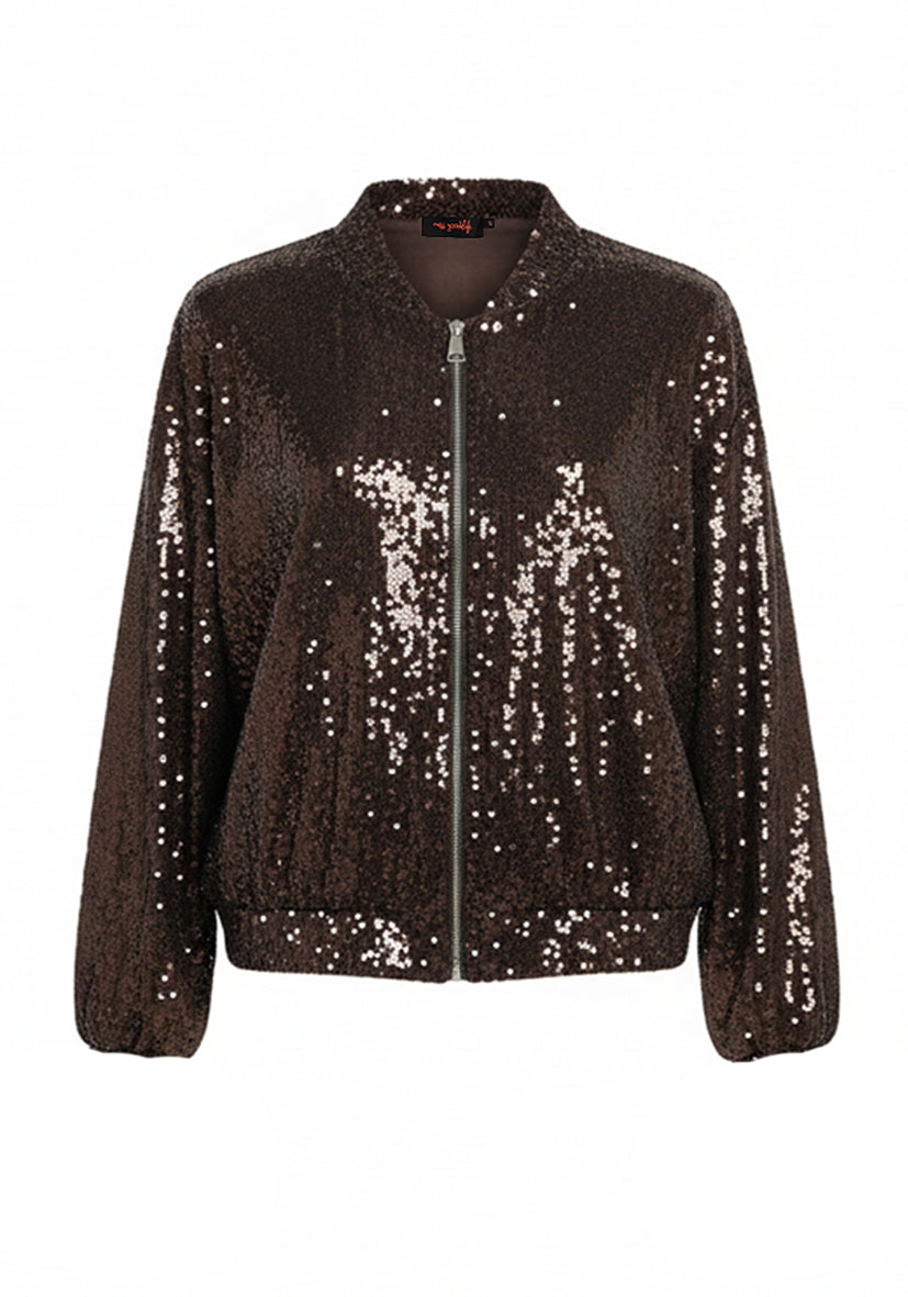 Blazer Glamour Glow - Darkbrown