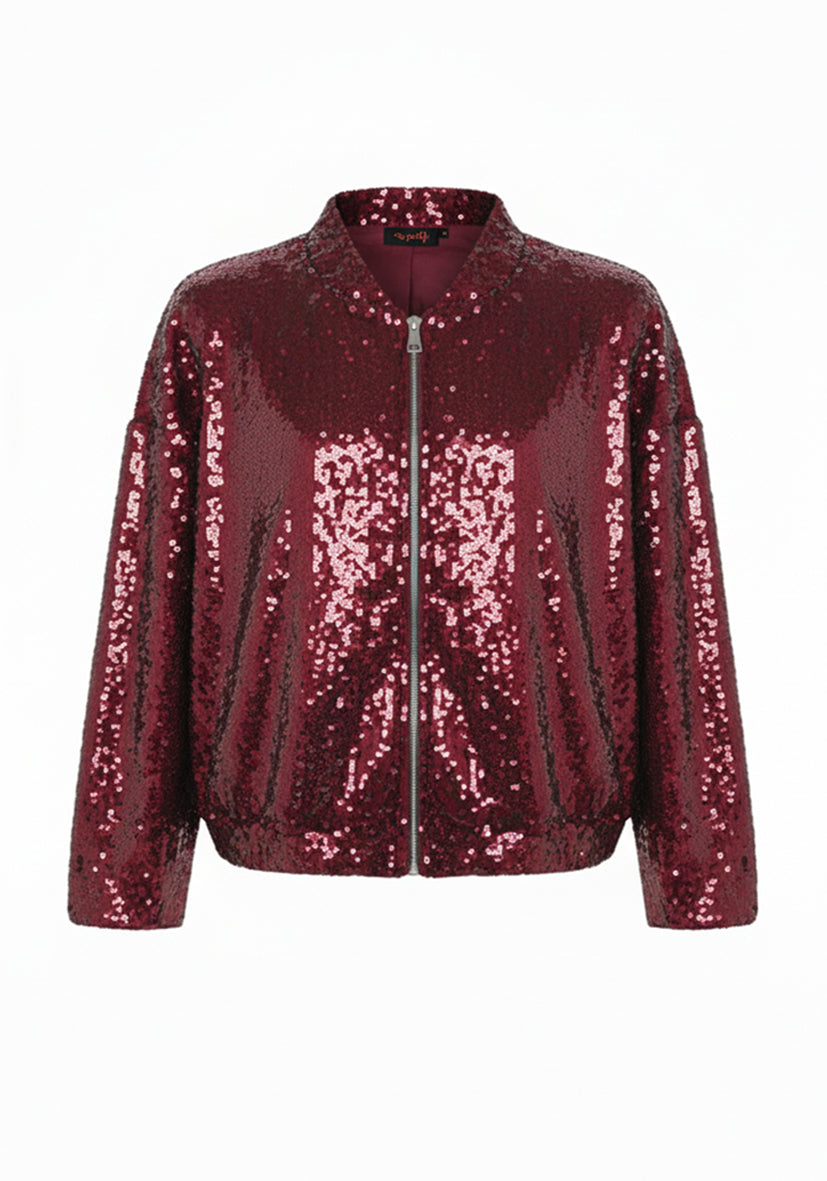 Blazer Glamour Glow - Bordeaux
