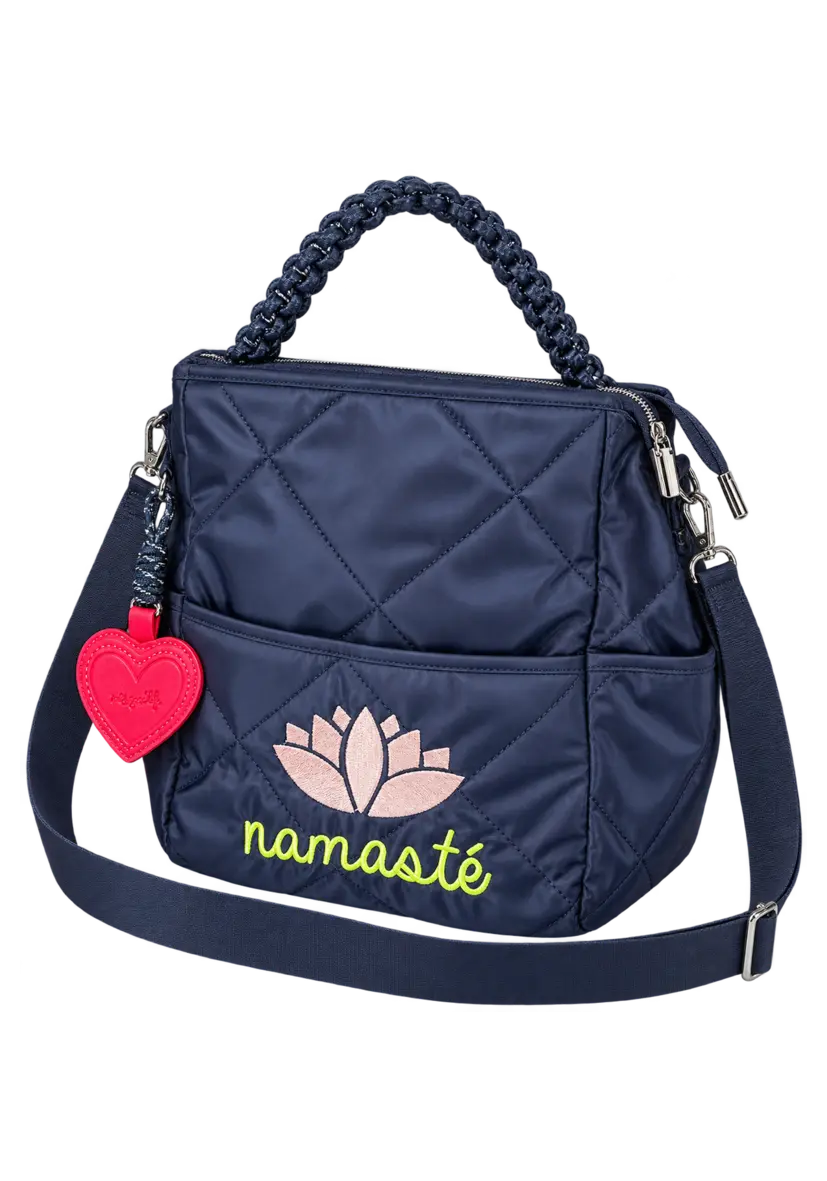 Braided Bag Namasté - navy