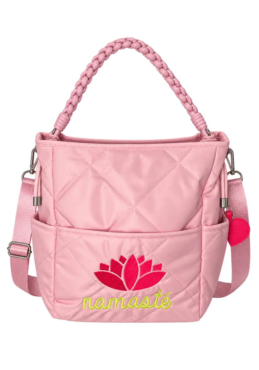 Braided Bag Namasté - dust rose