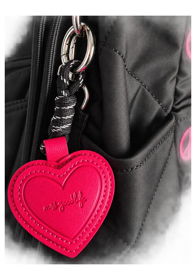Braided Bag Peace - schwarz