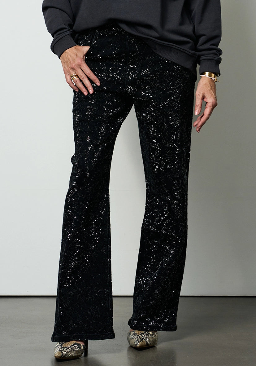 Jeans Sparkle - schwarz