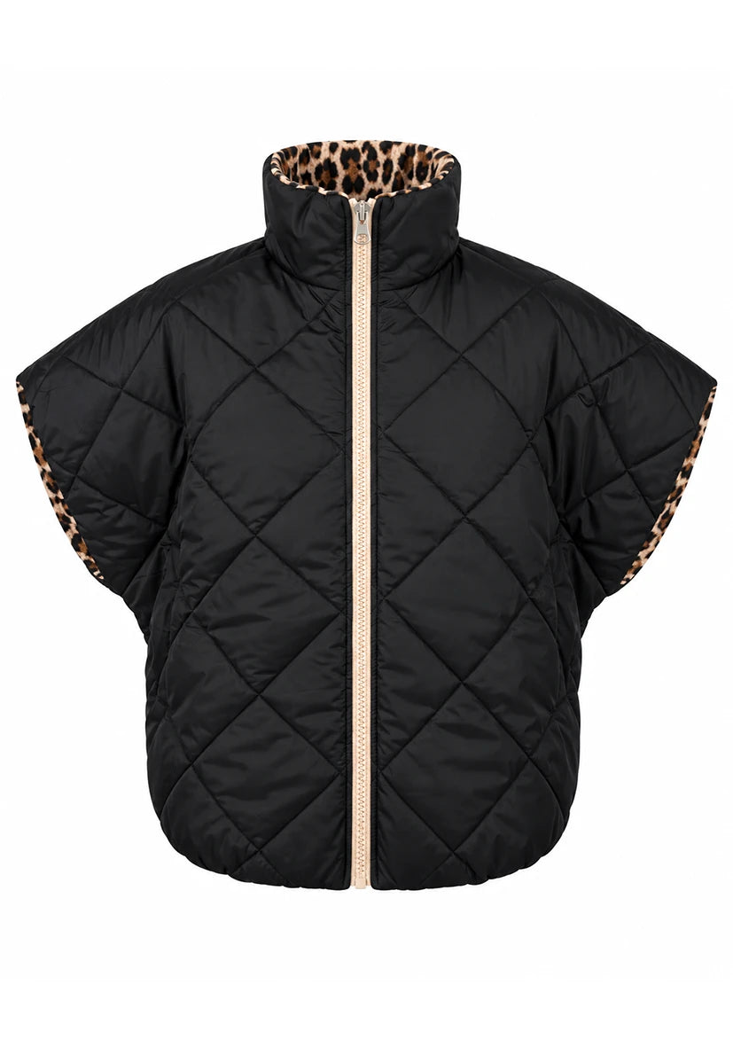 Reversible Vest Leo Black