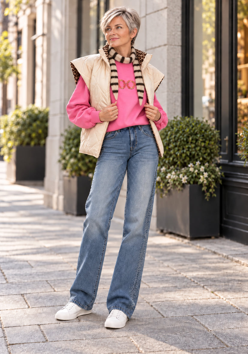Small scarf stripes - braun/sand