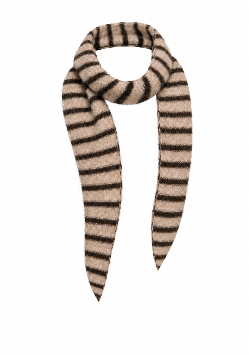 Small scarf stripes - braun/sand