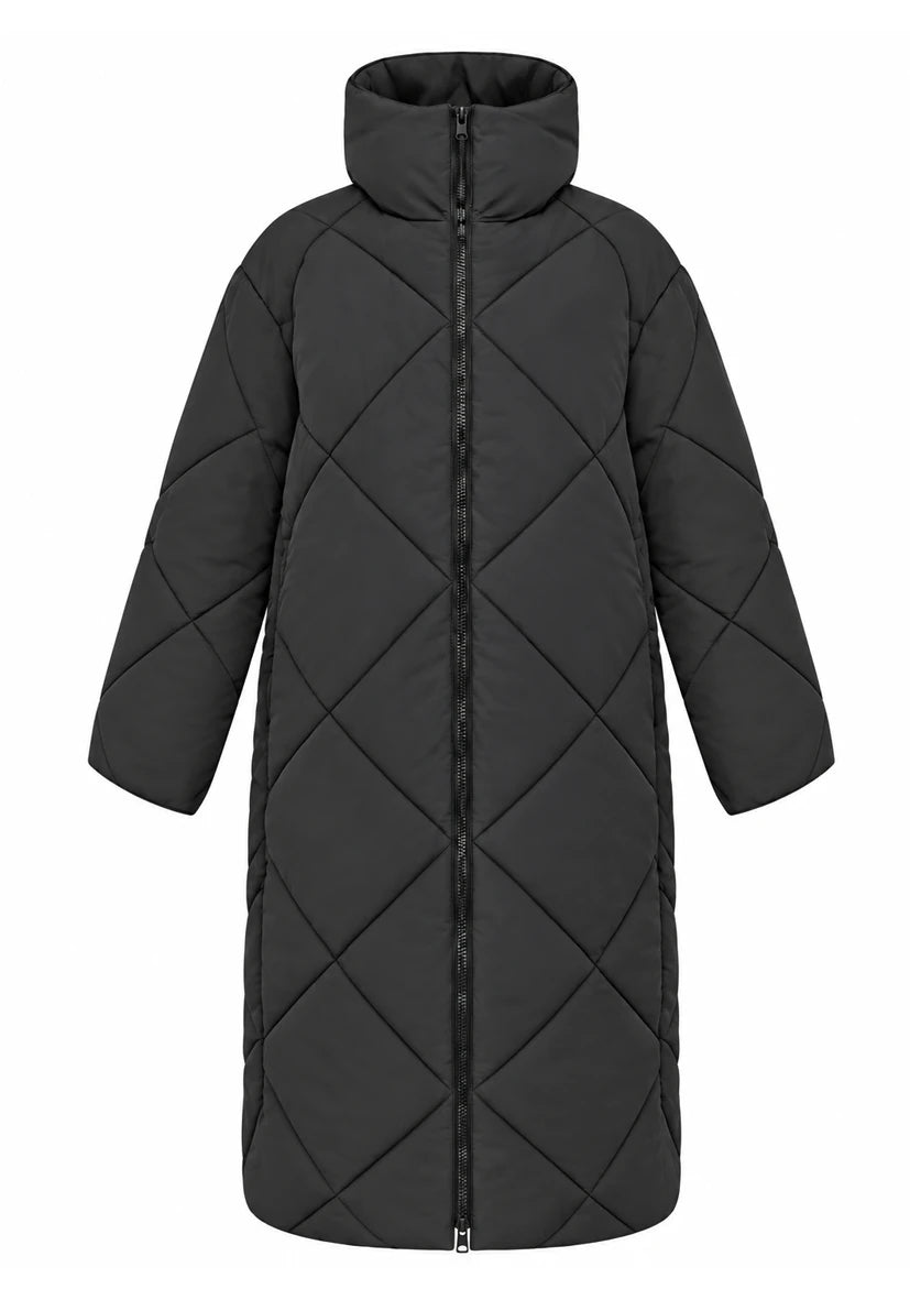 Online Exclusive: Maxi Puffer Coat black