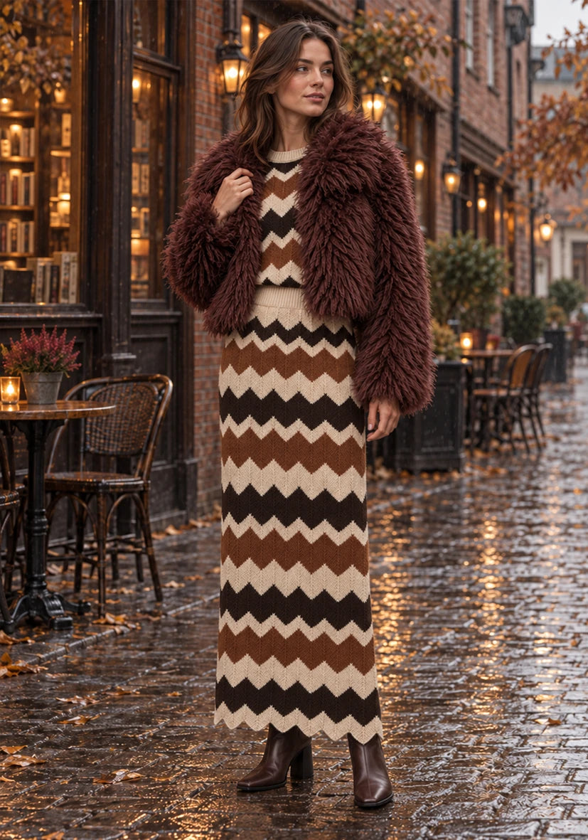 Short Coat Smile & Glow - grey