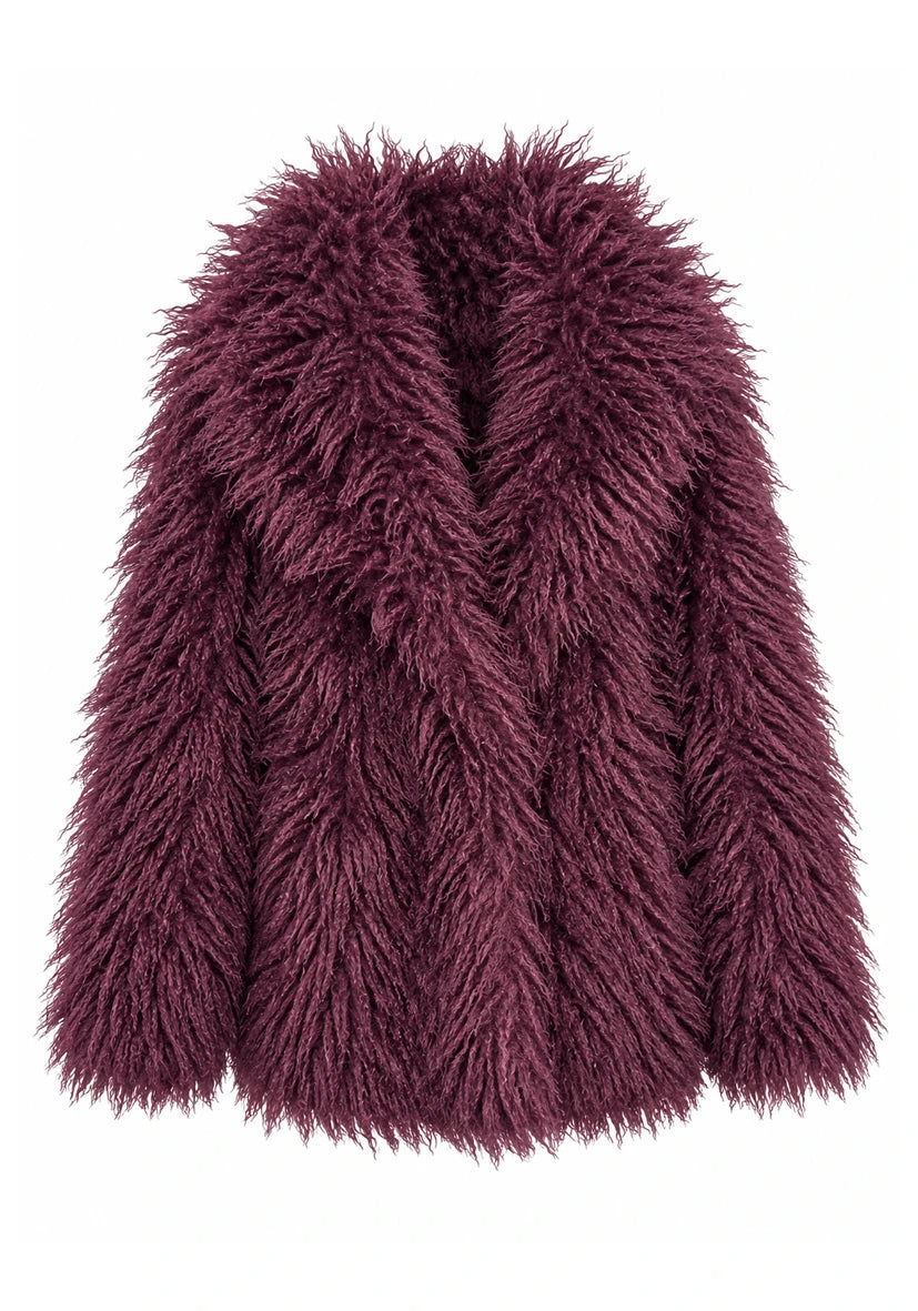 Manteau court Smile & Glow - gris