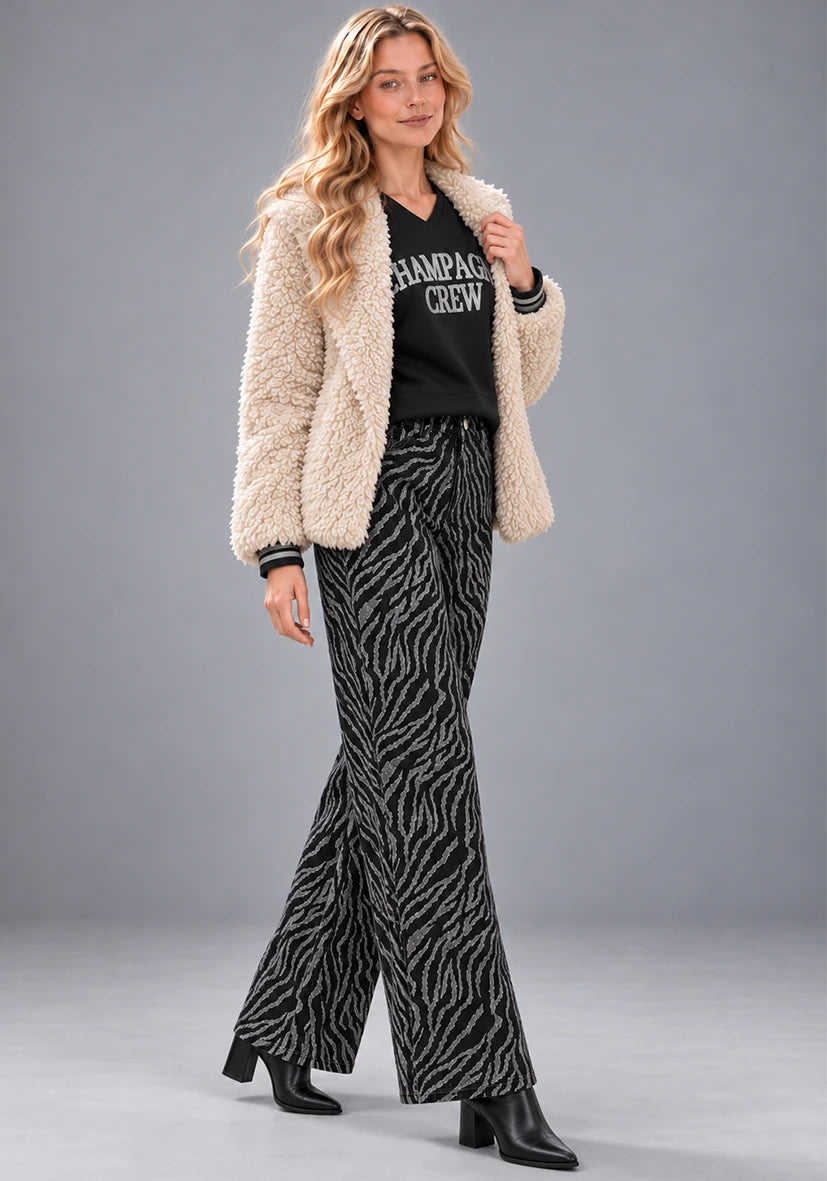 Jacket Teddy Bloom Sand