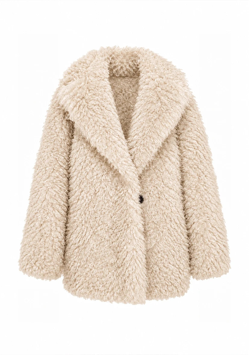 Jacket Teddy Bloom Sand