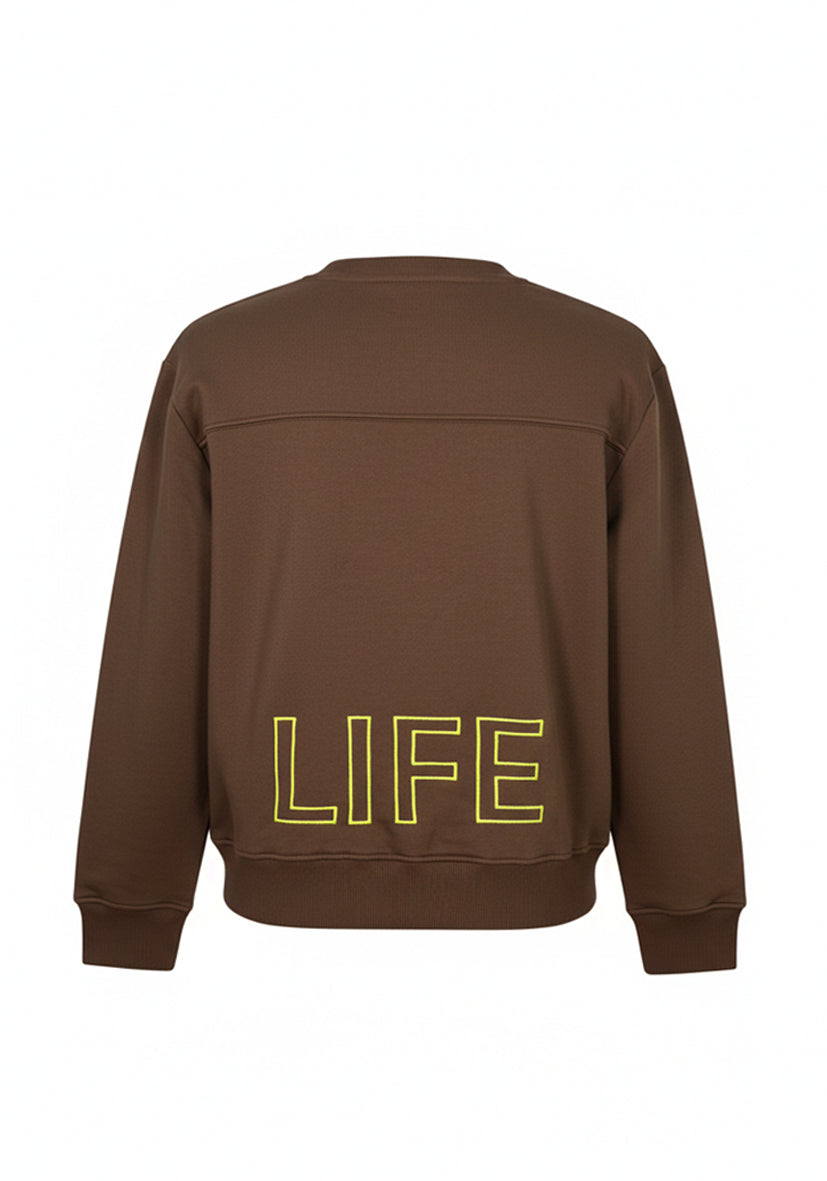Roundneck Good Life -  chocolate