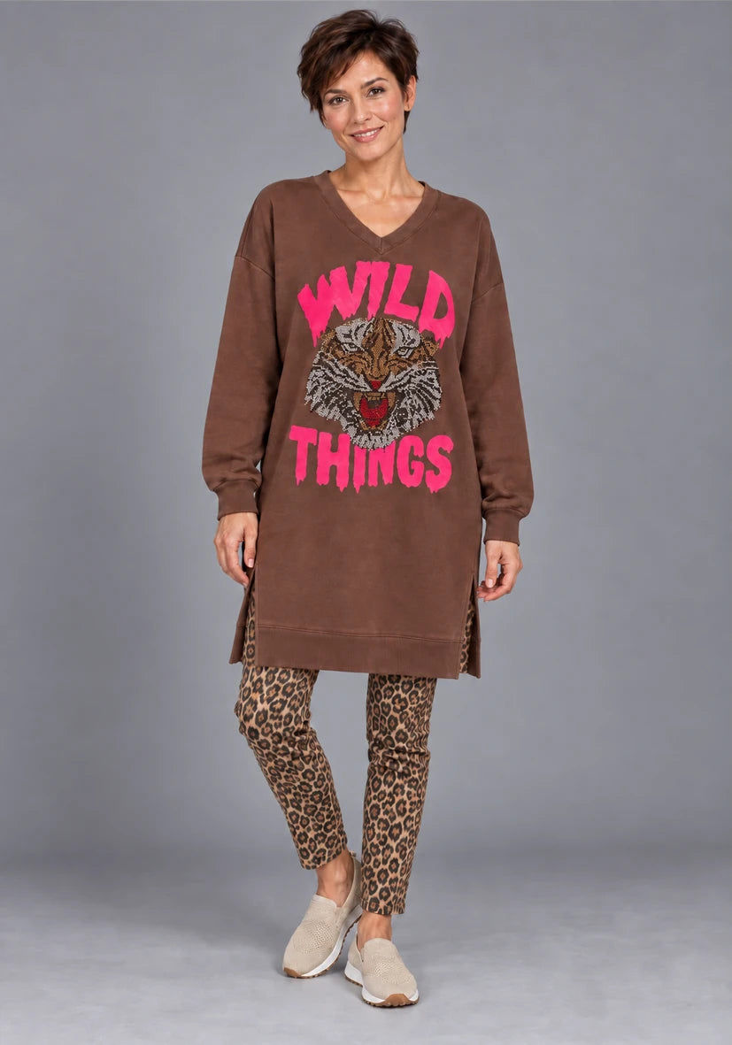 Long V-Neck Wild Things