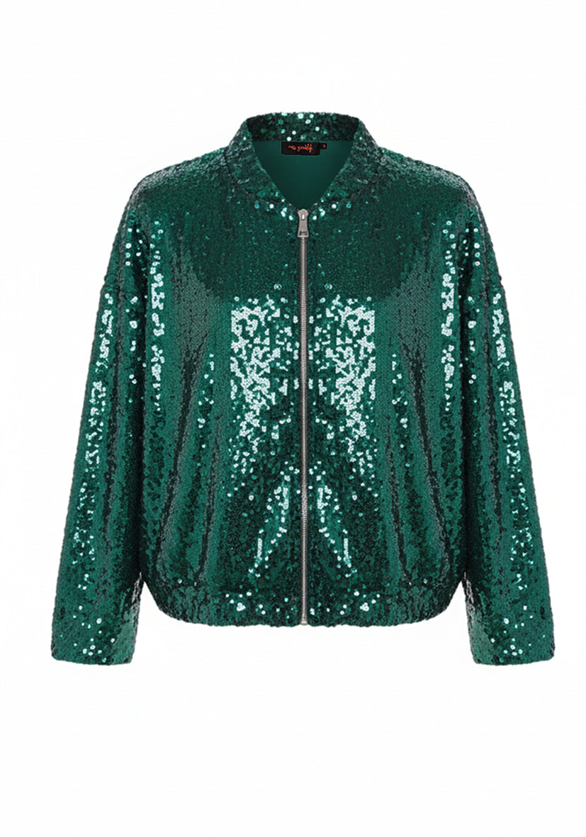 Blazer Glamour Glow - Pine Green