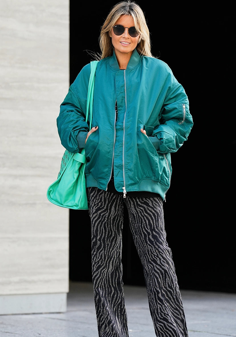 Bomberjacket uni - petrol