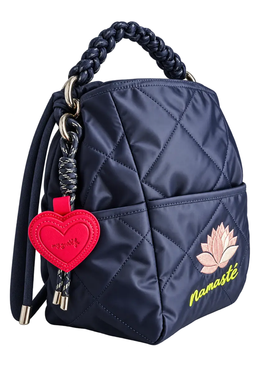 Braided Bag Namasté - navy