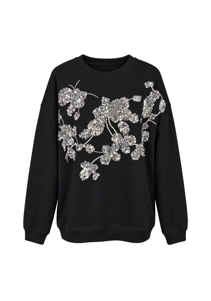 Sudadera con capucha Me and You - crema