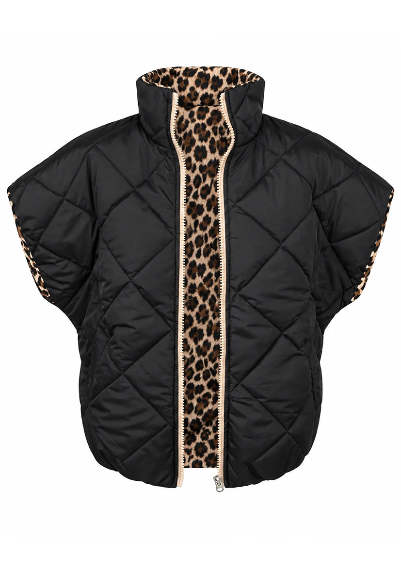 Reversible Vest Leo Black