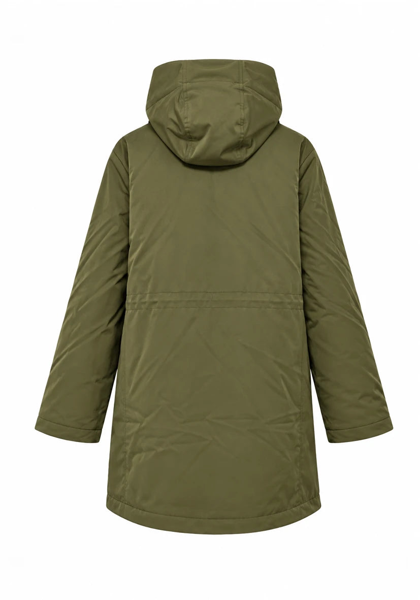 Manteau court Smile & Glow - gris